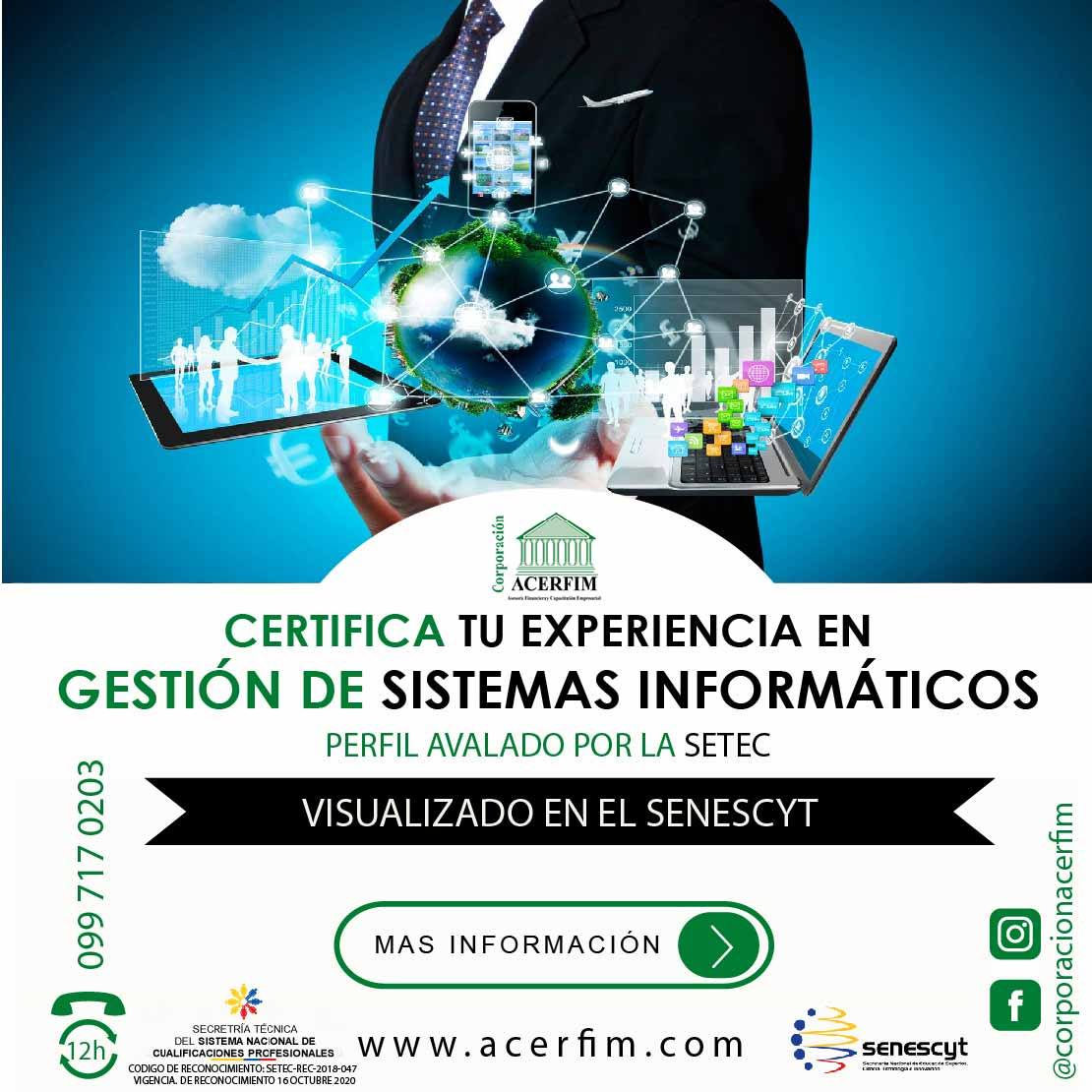 Gestión de sistemas informáticos