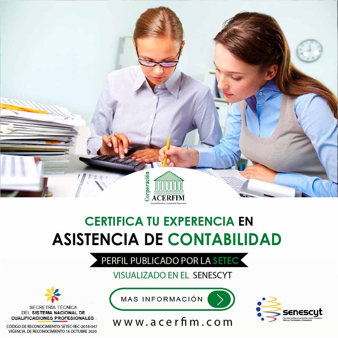 Asistencia de Contabilidad